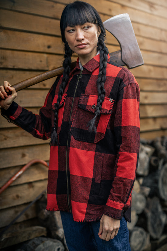 Damsons Lumberjill Shirt Red