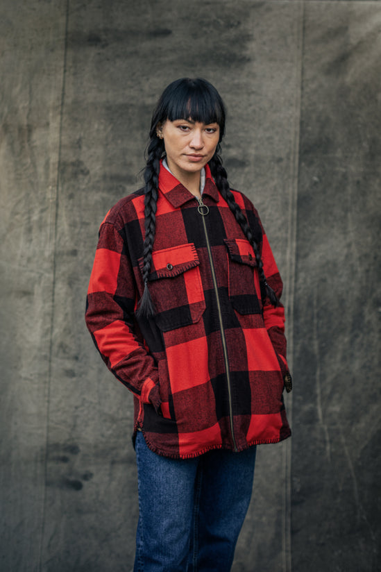 Damsons Lumberjill Shirt Red