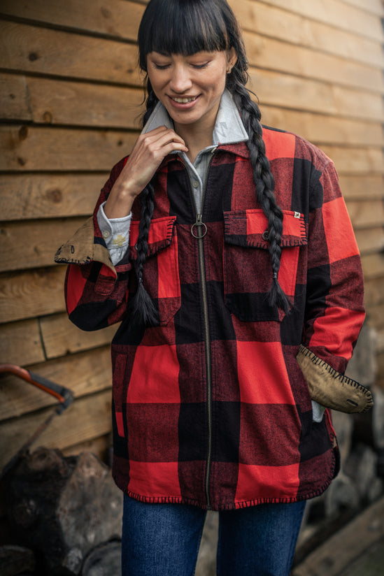 Damsons Lumberjill Shirt Red