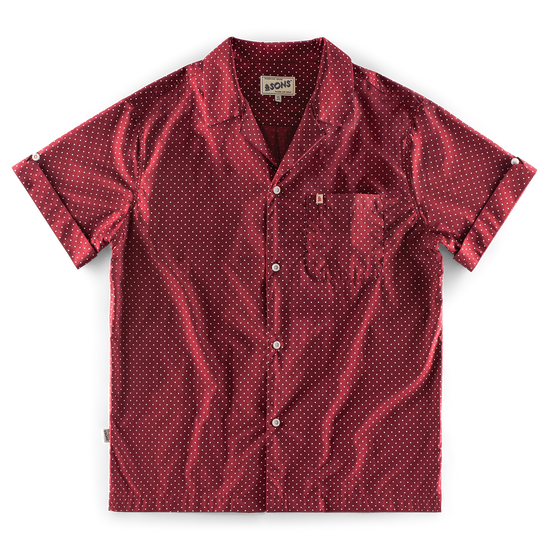Mason Club Shirt Maroon