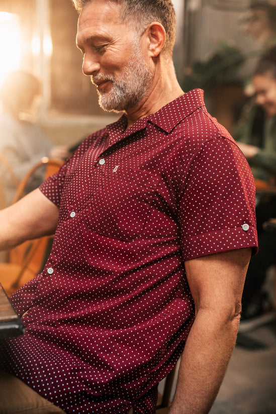 Mason Club Shirt Maroon