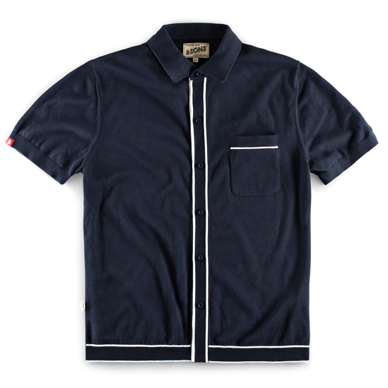 &SONS Dean Polo Navy
