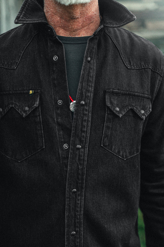 Saw Tooth Shirt Black