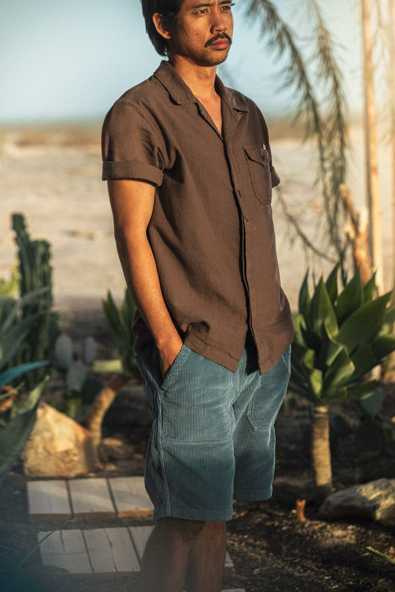 Soho Club Shirt Brown