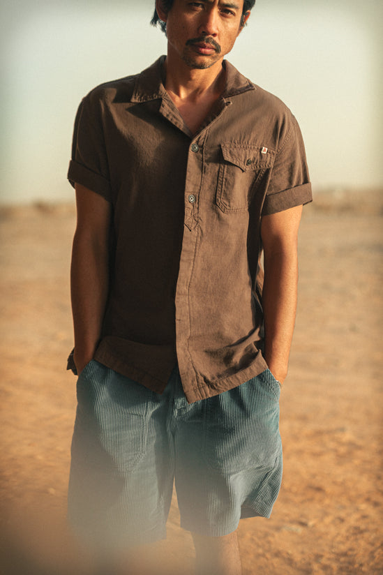 Soho Club Shirt Brown