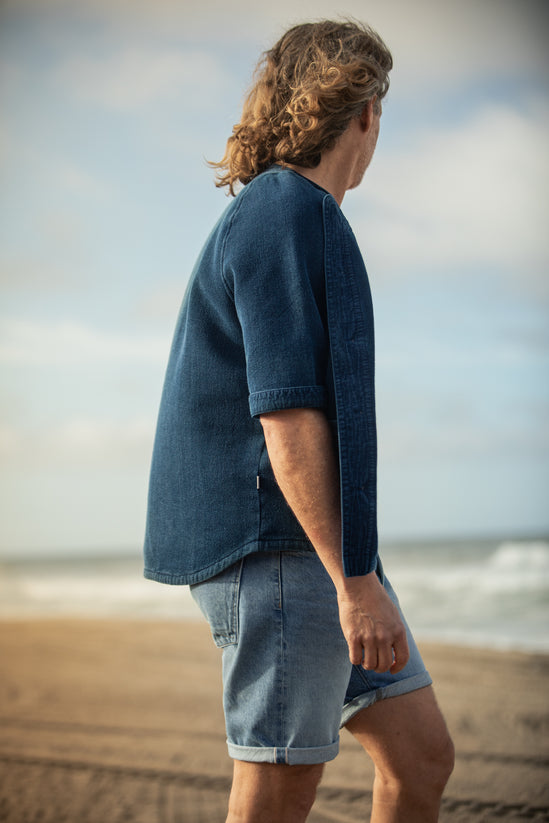 Strike Baseball Shirt Indigo