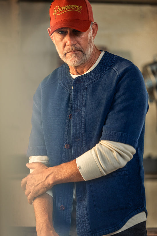 Strike Baseball Shirt Indigo