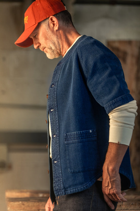 Strike Baseball Shirt Indigo