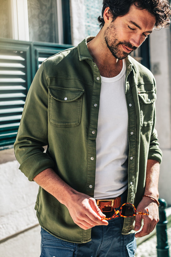 Sunday Shirt Army Green