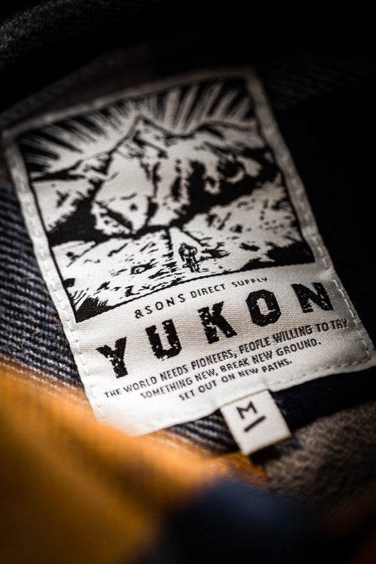 &SONS Big Yukon Flannel Check Shirt Tan