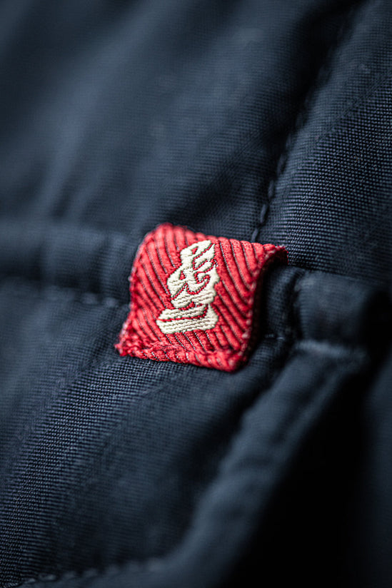 SALVAGE STOCK Denver Quilted Shirt Navy
