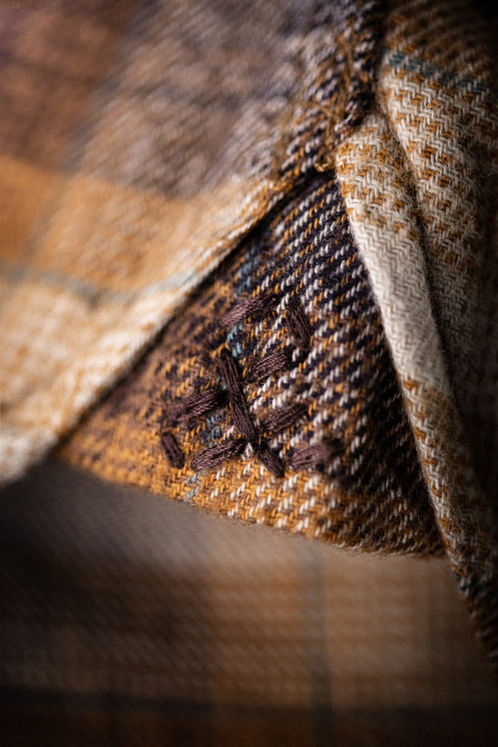 Douglas Check Shirt Brown