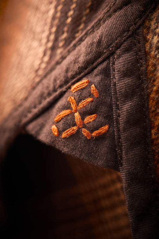 &SONS Emberton Shirt Brown Check