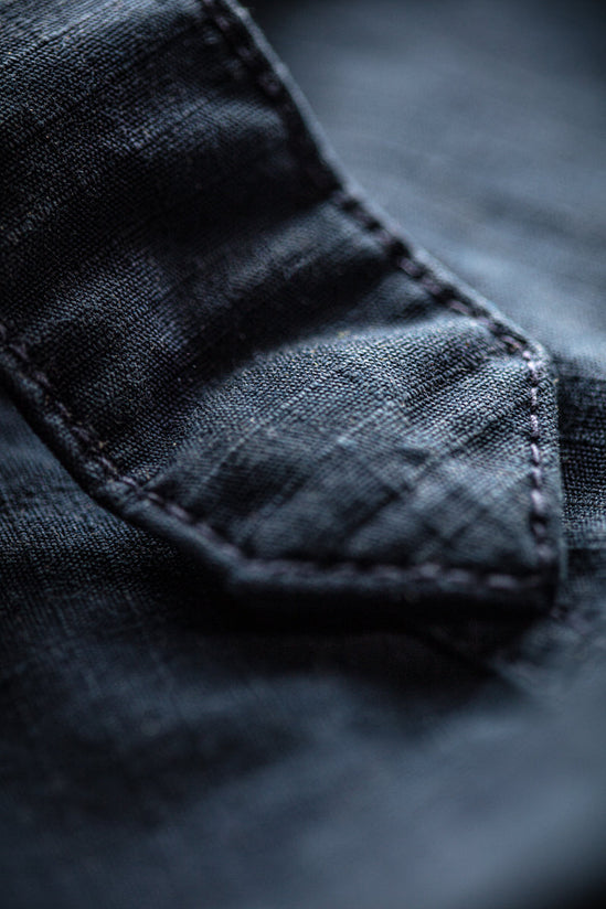 SALVAGE STOCK Irving Photography Shirt Navy