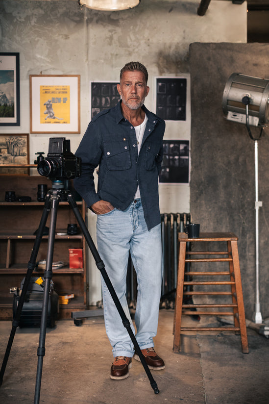 Irving Photography Shirt Navy