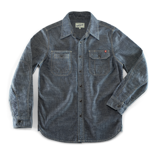 Luke Shirt Dark Chambray