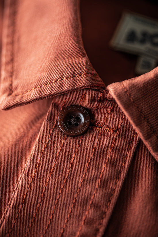 SALVAGE STOCK Milton Shirt Auburn