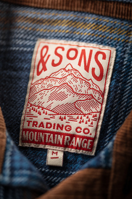SALVAGE STOCK Eiger Mountain Shirt Lake Blue