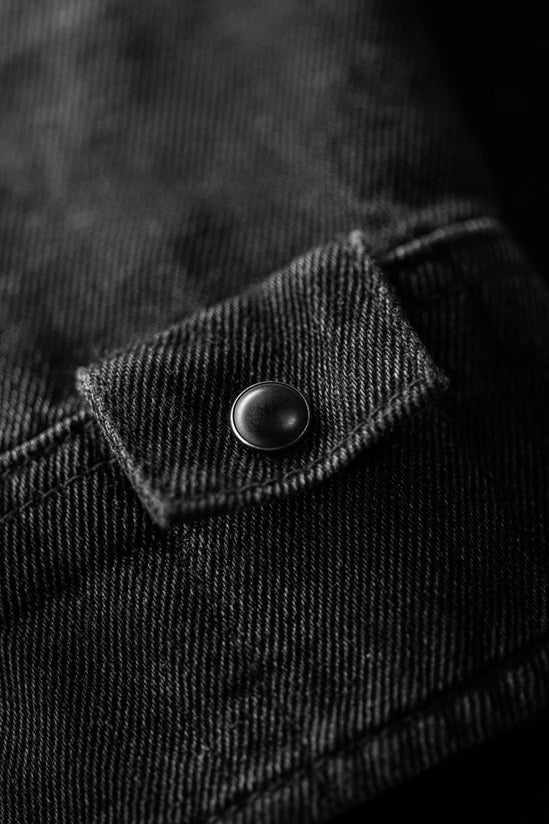 Saw Tooth Shirt Black
