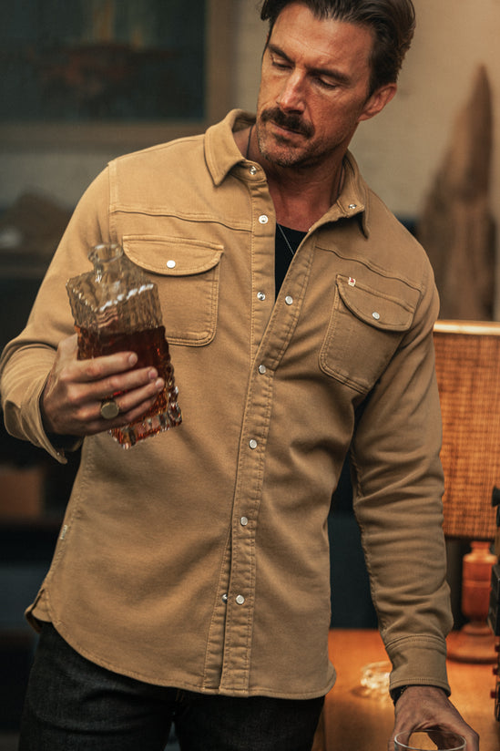 Sunday Shirt Dark Tan