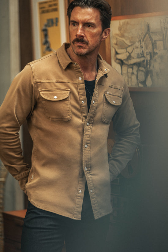 Sunday Shirt Dark Tan