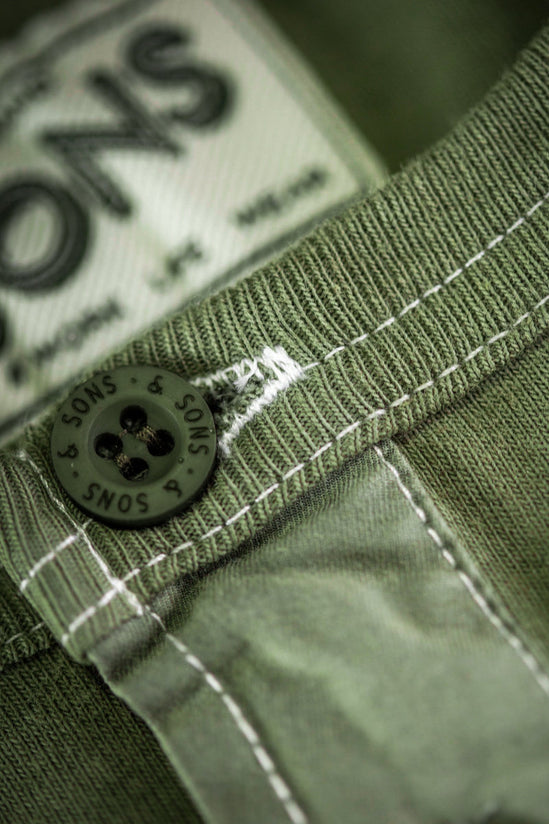 Elder Henley Long Sleeve 3 Pack – Raw/Indigo/Green