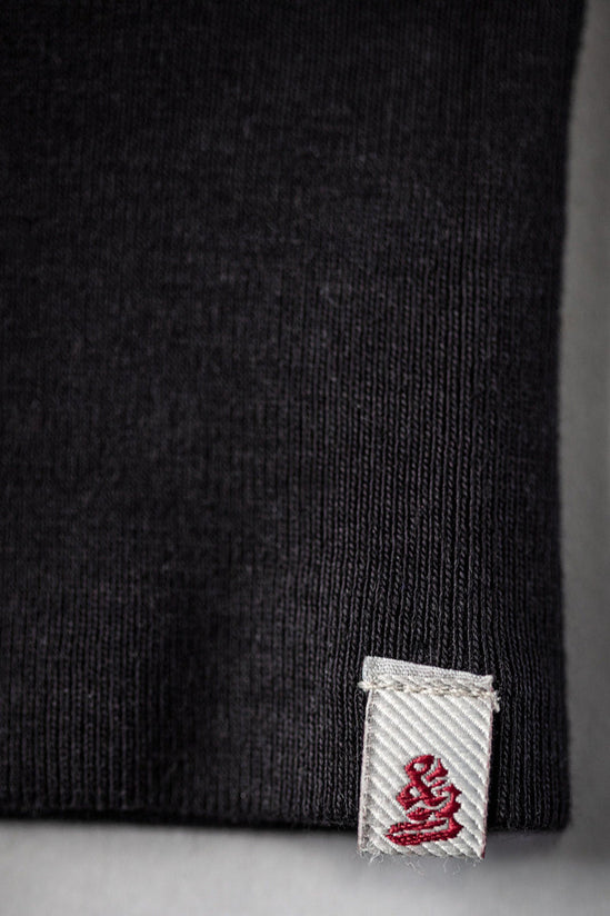 The New Elder Henley Shirt Black