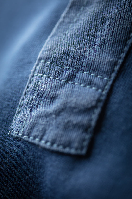 The New Elder Henley Shirt Indigo