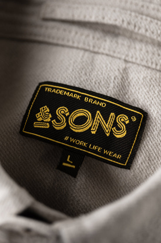 &SONS Washburn Shirt Off White