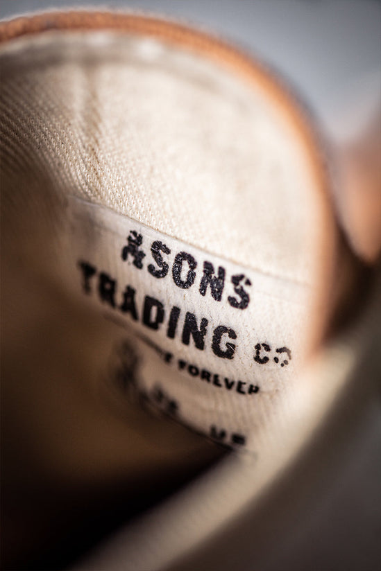 &SONS New Baseline Basketball Hi Top Raw