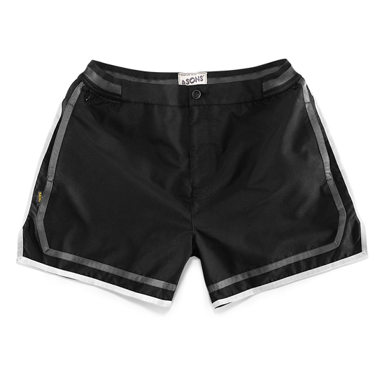 Westlake Retro Swim Shorts Black