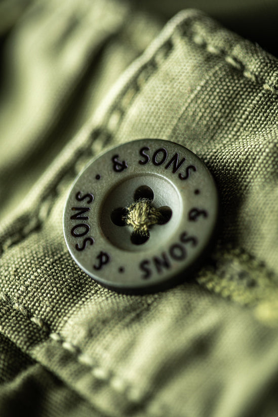 SALVAGE STOCK Arch Rock Shorts Green