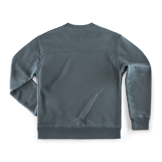 Atlantic Anderson Cross Neck Sweatshirt Storm Blue