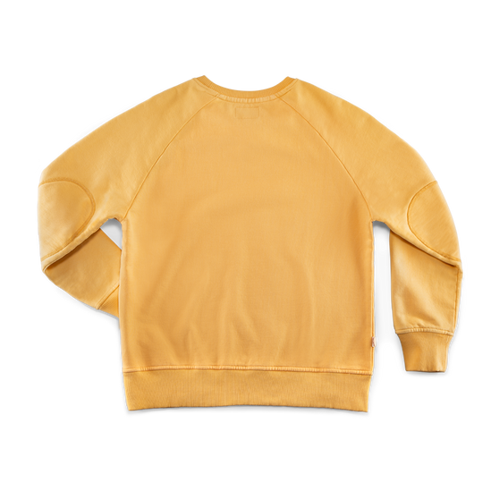 Damsons Cowgirl Classic Crew Sweatshirt Yellow