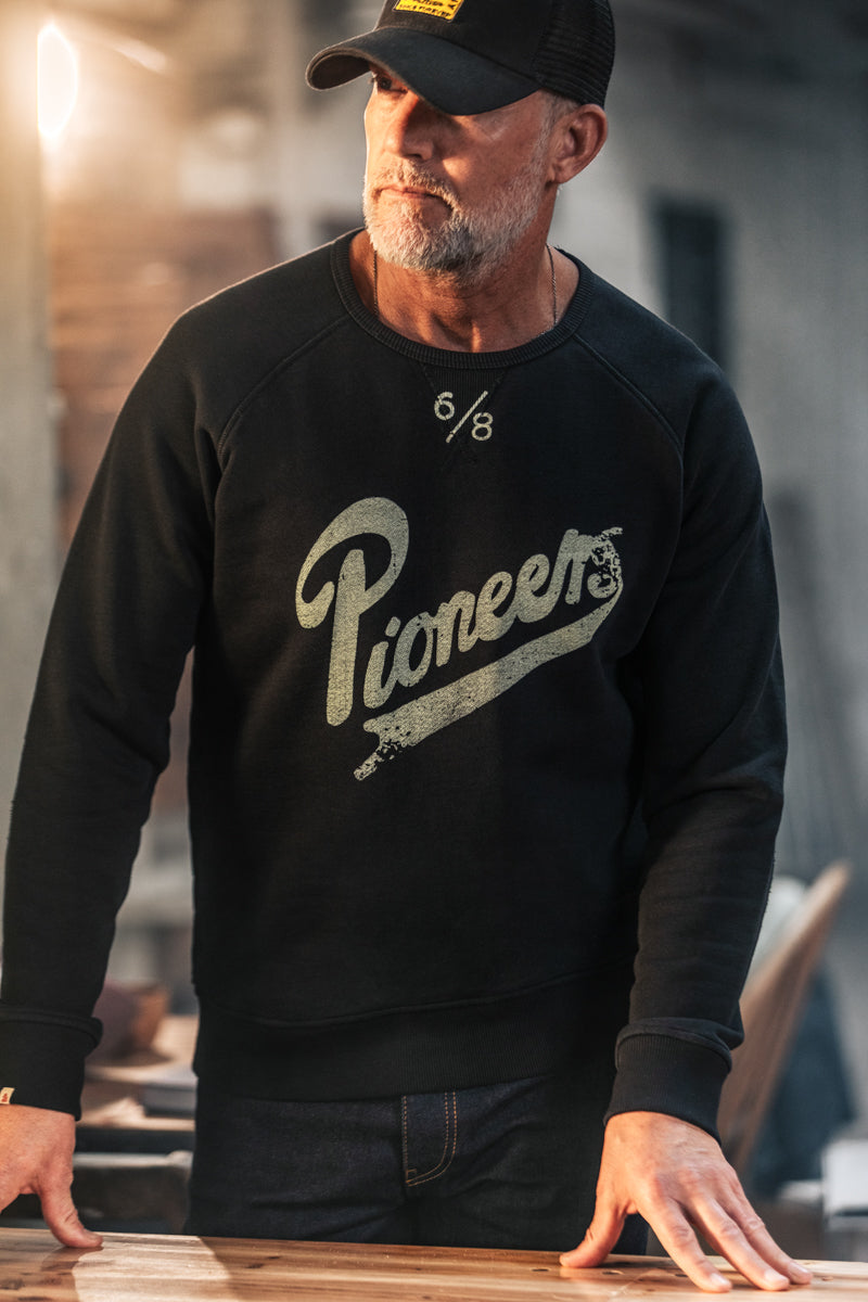Pioneer Sweatshirt Off Black