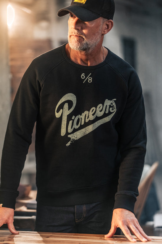 Pioneer Sweatshirt Off Black