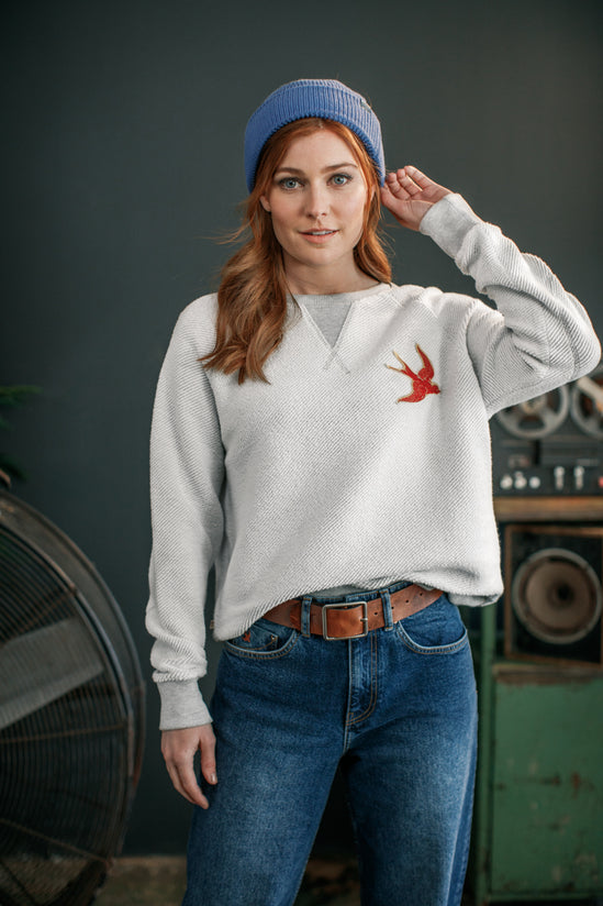 Damsons Swoop Sweatshirt Raw