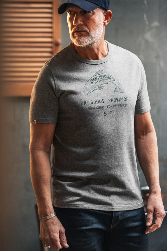 Provisions T-Shirt Grey Marl