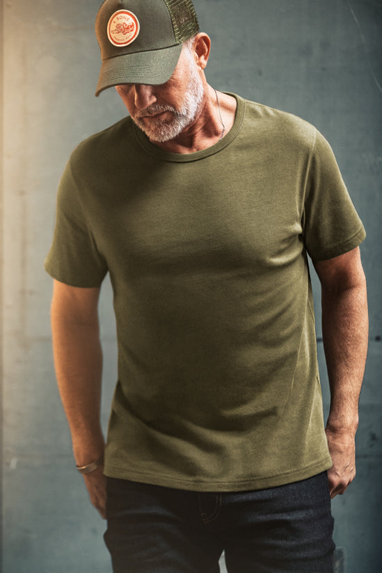 Boxer T-Shirt Olive Green