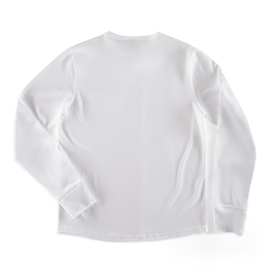 Boxer Pocket Long Sleeve T-Shirt White
