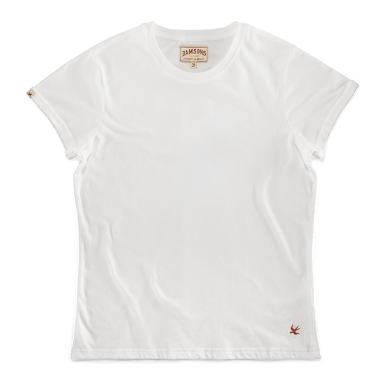 Damsons Classic T-Shirt White