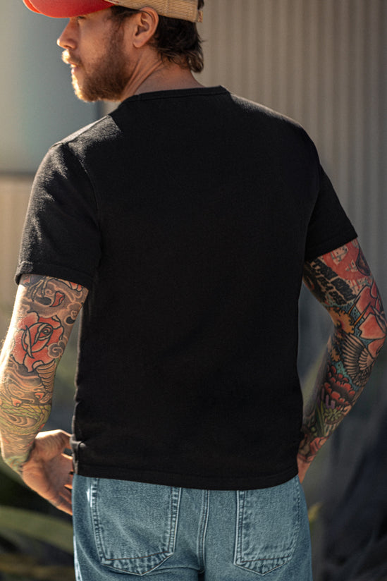 &SONS Tiger Head T-Shirt Black