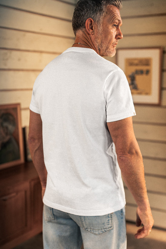 McQueen Jake Crisp White T-Shirt