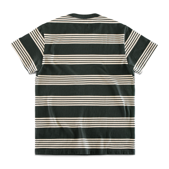 McQueen Burbank Stripe T-Shirt Black/White