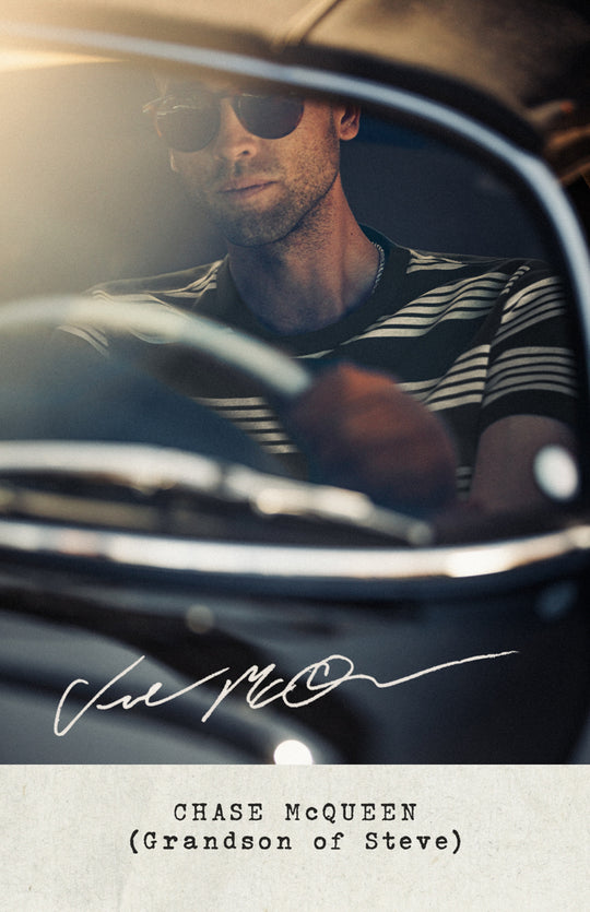 McQueen Burbank Stripe T-Shirt Black/White