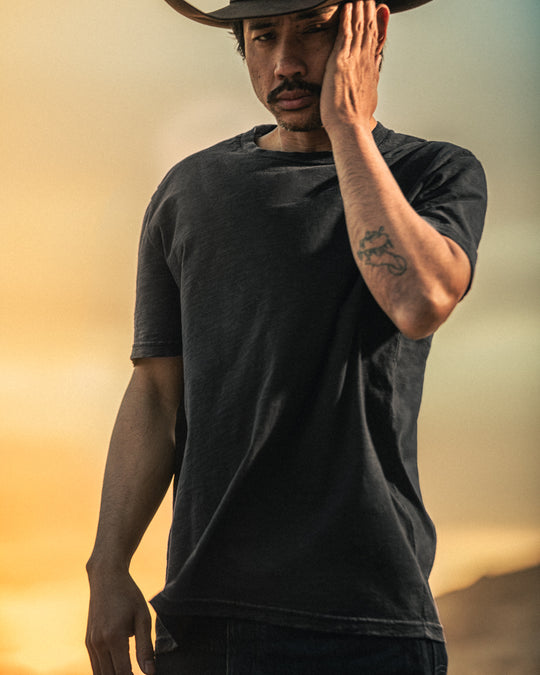 Rogue by &SONS Backstage T-Shirt Washed Black BLANK