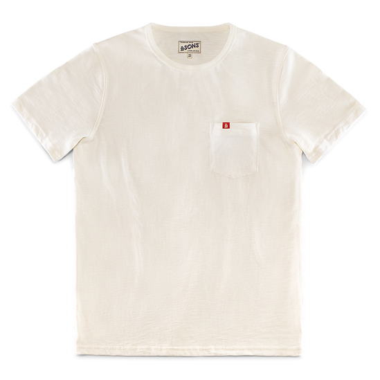 Slub Pocket T-shirt Raw