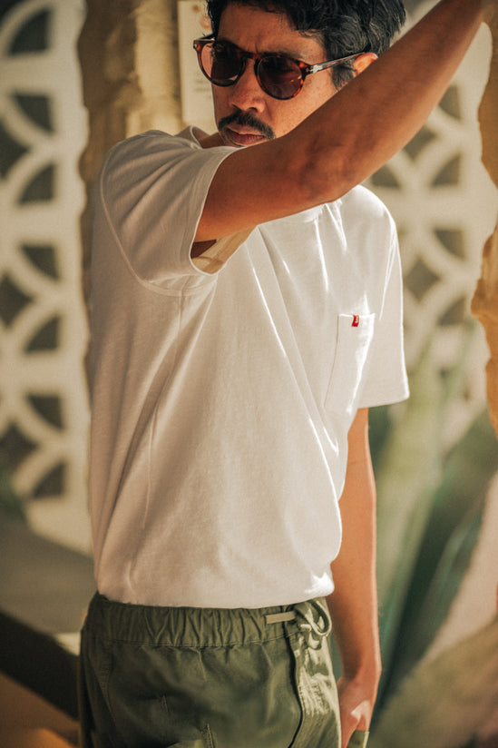 Slub Pocket T-shirt Raw