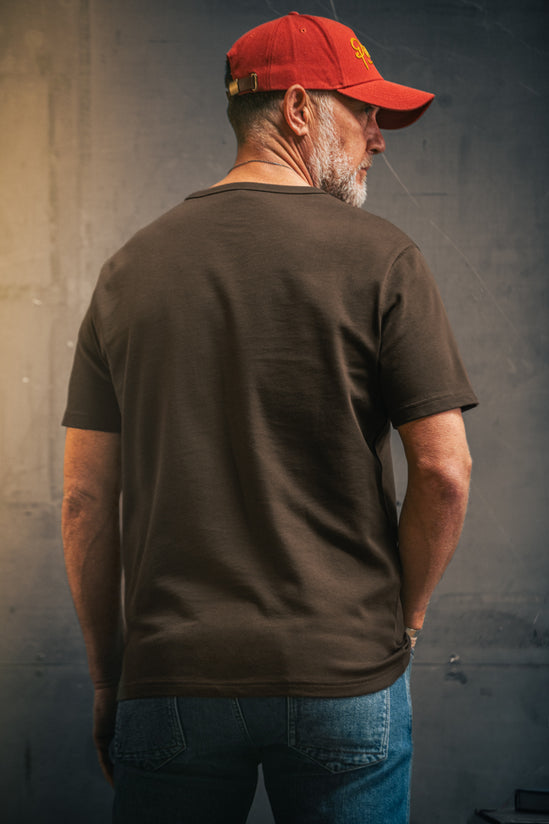 Tiger Strike T-Shirt Dark Brown