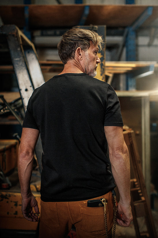 Boxer Pocket T-Shirt 3 Pack - White / White / Black